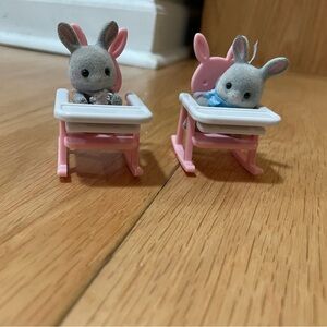 Calico Critters bunny babies